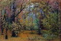 Herbstwald 1876 klassische Landschaft Ivan Ivanovich Bäume